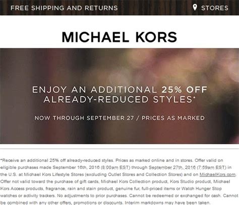 michael kors canada promo code october 2020|michael kors additional discount.